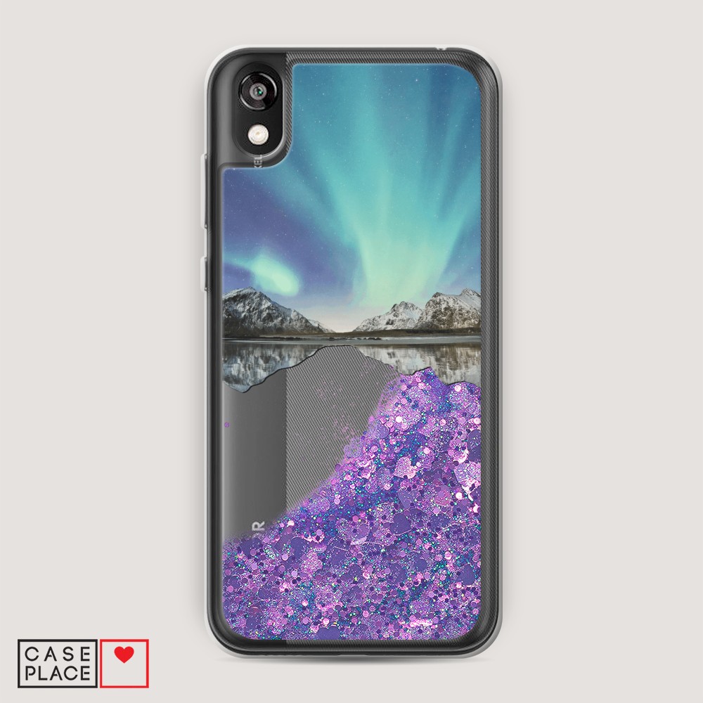 

Чехол Awog на Huawei Y5 2019/Honor 8S "Горное озеро и сияние", Разноцветный, 69192-1