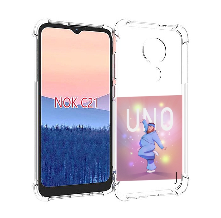 

Чехол MyPads UNO-танцор для Nokia C21, Прозрачный, Tocco