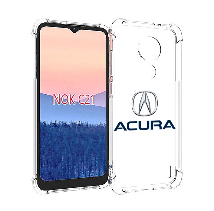 

Чехол MyPads acura-2 для Nokia C21, Прозрачный, Tocco