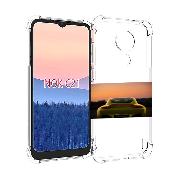 

Чехол MyPads aston martin для Nokia C21, Прозрачный, Tocco