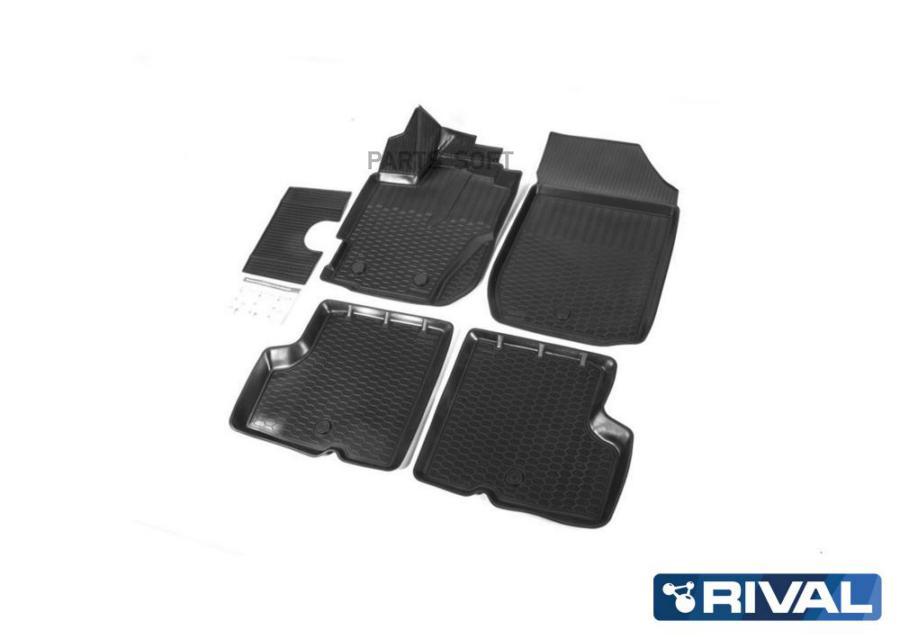 

Коврики Салона Renault Kaptur 2016 Г.В. Полиуретан "Rival" Rival арт. 14707001