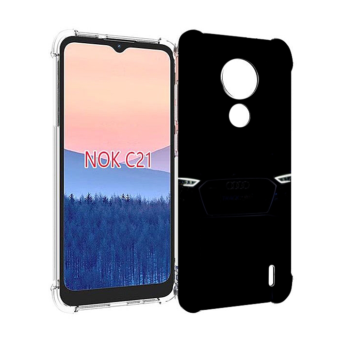 

Чехол MyPads audi 3 мужской для Nokia C21, Прозрачный, Tocco