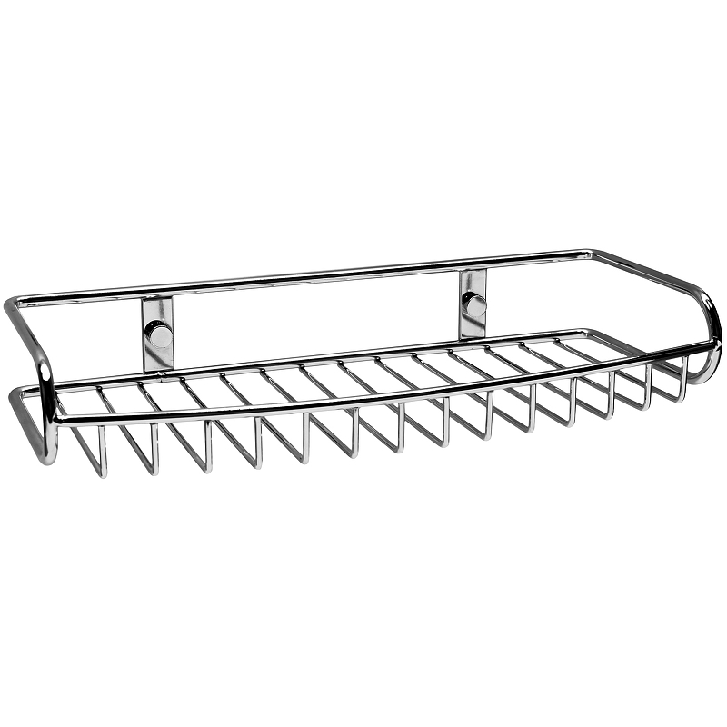 

Полка для ванной WasserKRAFT K-1411 50х300х130 хром, K-1411