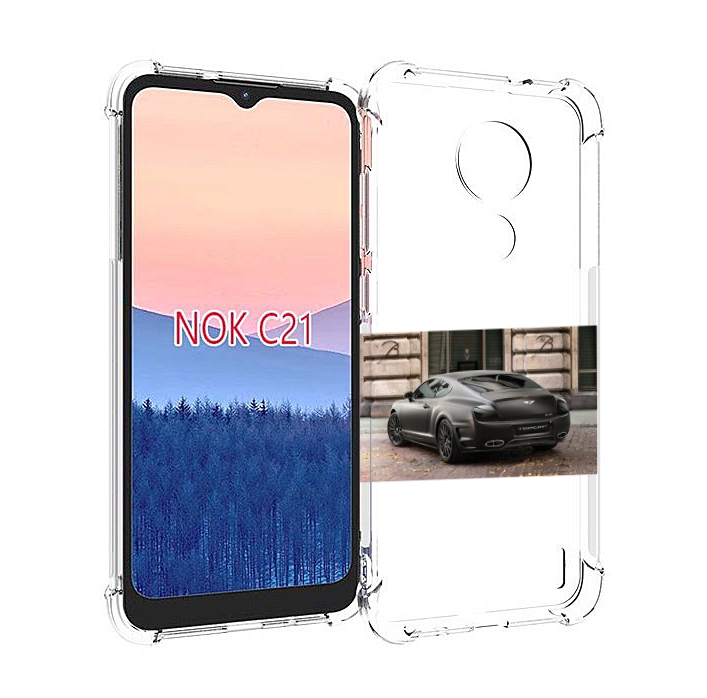 

Чехол MyPads bentley 1 мужской для Nokia C21, Прозрачный, Tocco