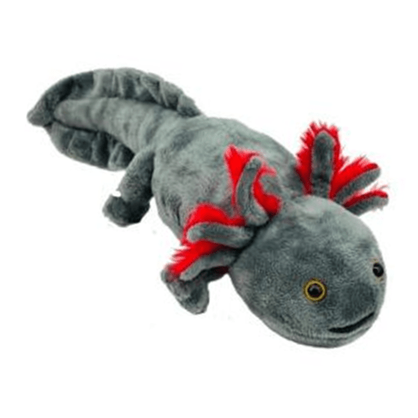 Мягкая игрушка Аксолотль 28 см серый АБВГДейка CR0037 1599₽