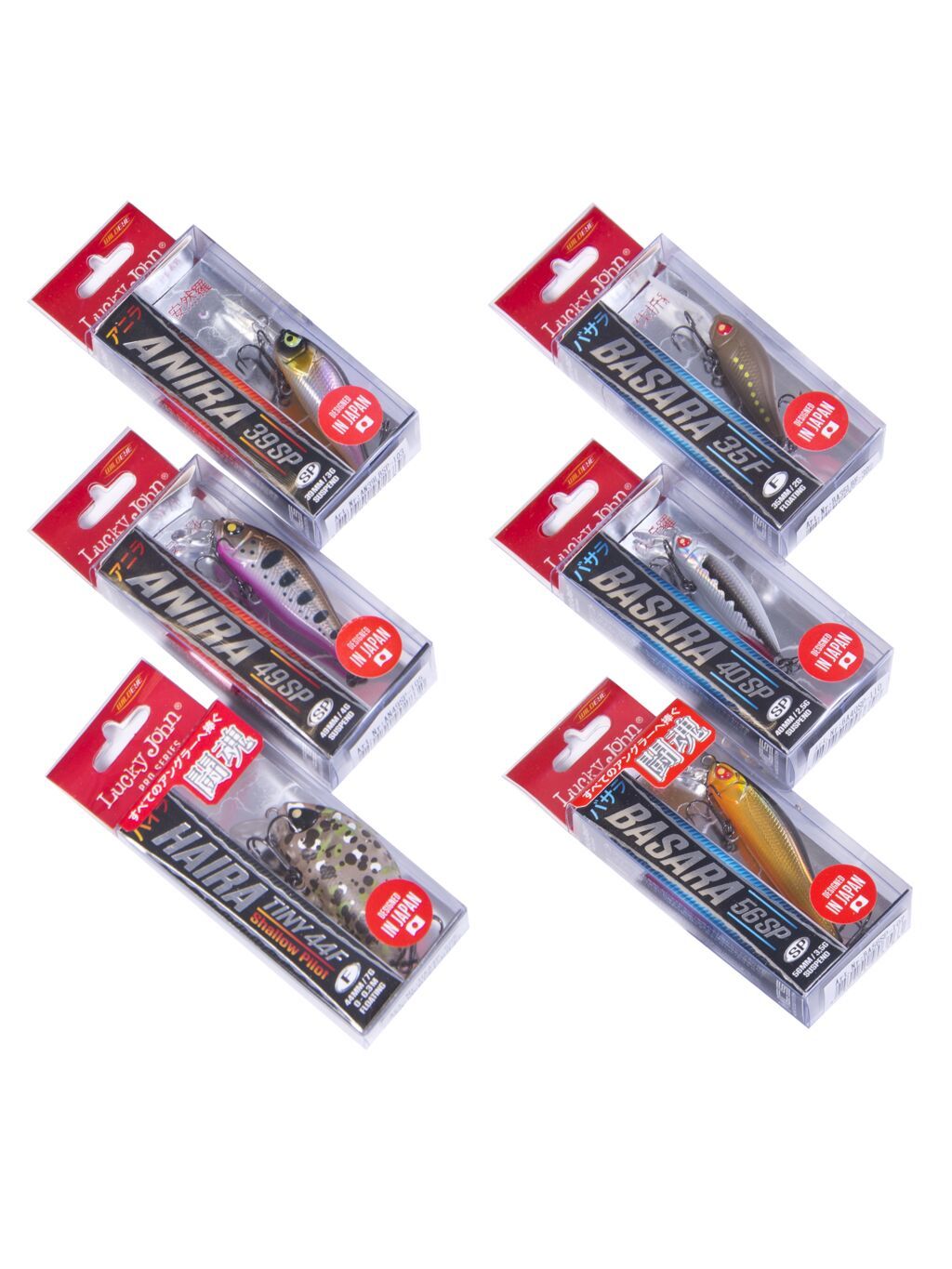 

Воблер Lucky John Pro Series Pro Series 3,5 г, 56 мм, 006SET, 6 шт., Pro Series 06 Set