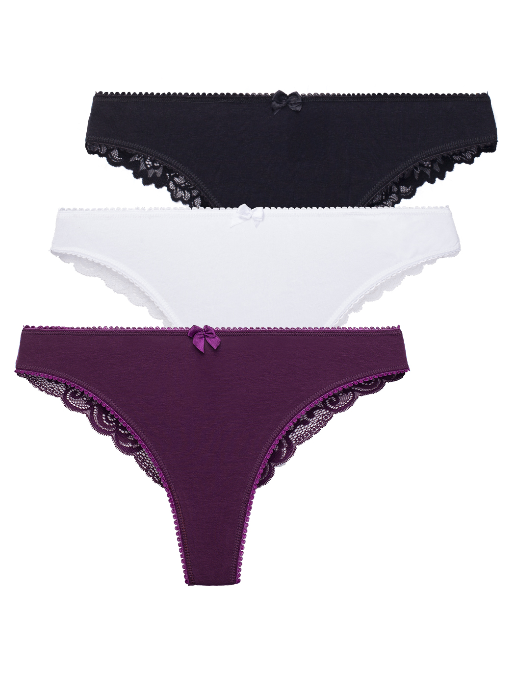 

Комплект трусов женских Magic Lady cl0167_c03 разноцветных S/M, Разноцветный, cl0167_c03