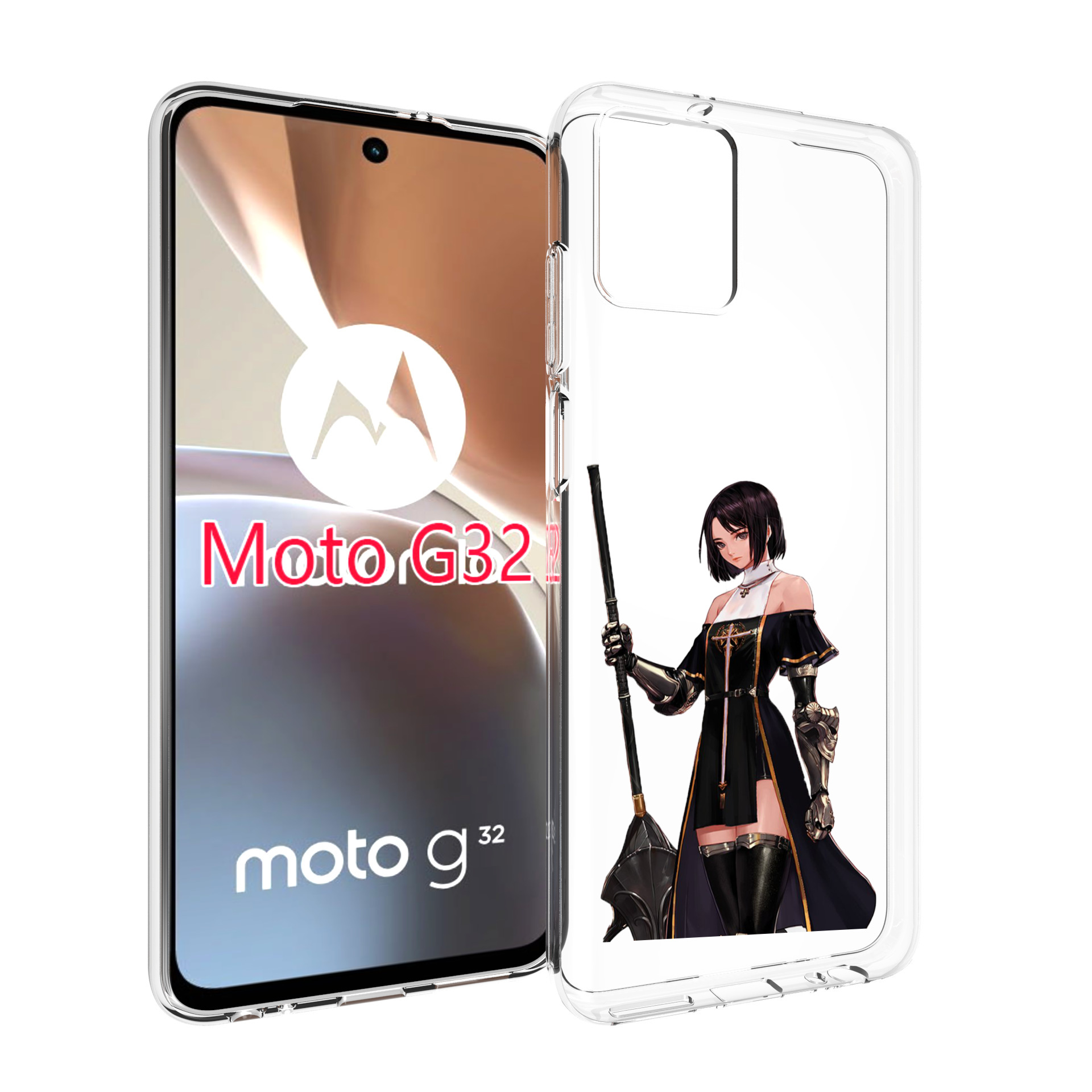 

Чехол MyPads dungeon-fighter для Motorola Moto G32, Прозрачный, Tocco