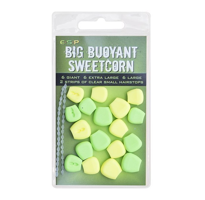 

Искусственная насадка ESP Big Fluoro Buoyant Sweetcorn без запаха, Big Buoyant Sweetcorn