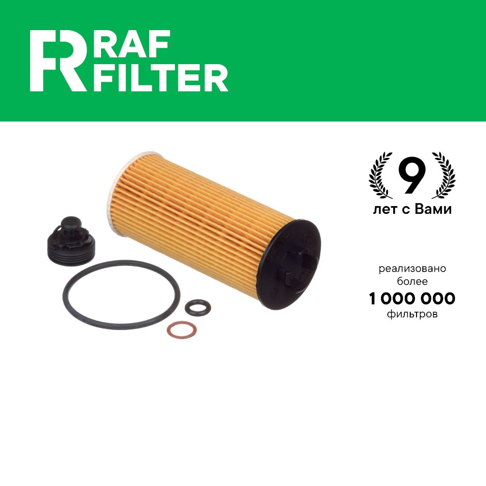 

Фильтр масляный RAF Filter ROF024 BMW X1 F48, X1 U11
