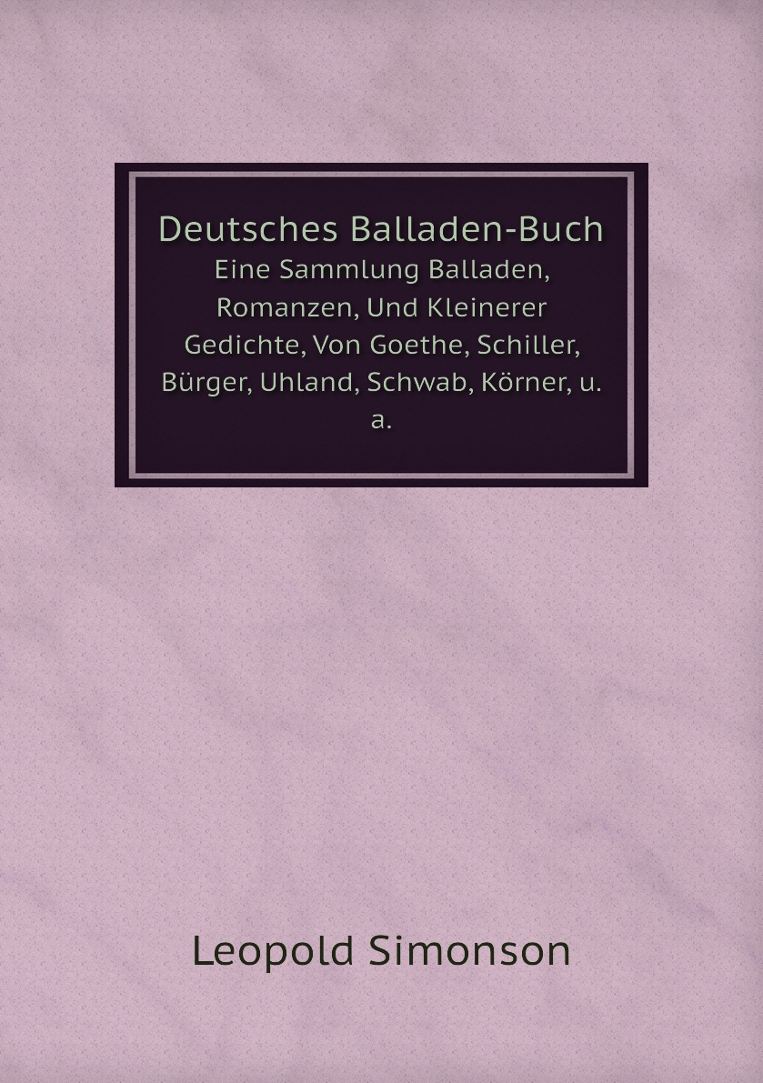 

Deutsches Balladen-Buch