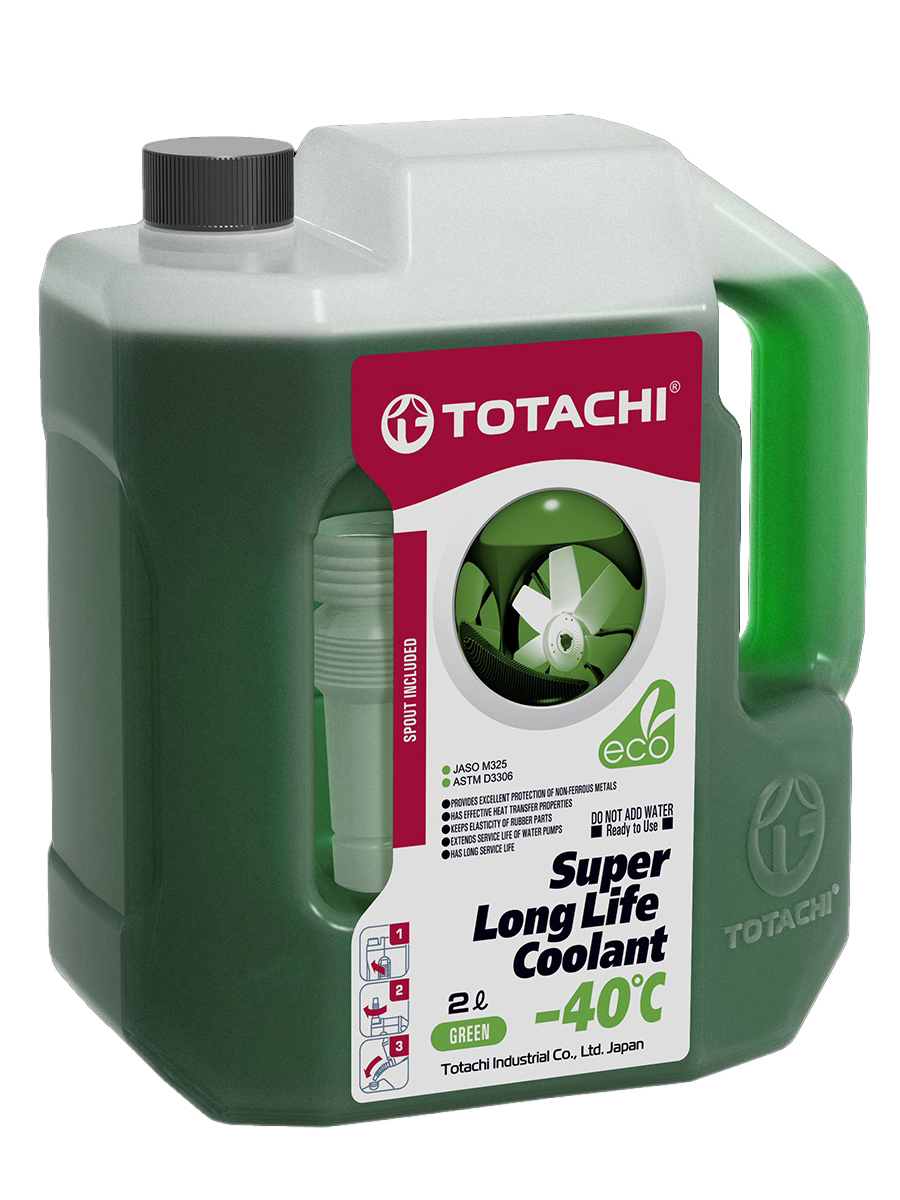 фото Антифриз "totachi" super long life coolant (-40°с) (2 кг) зеленый totachi арт. 41602