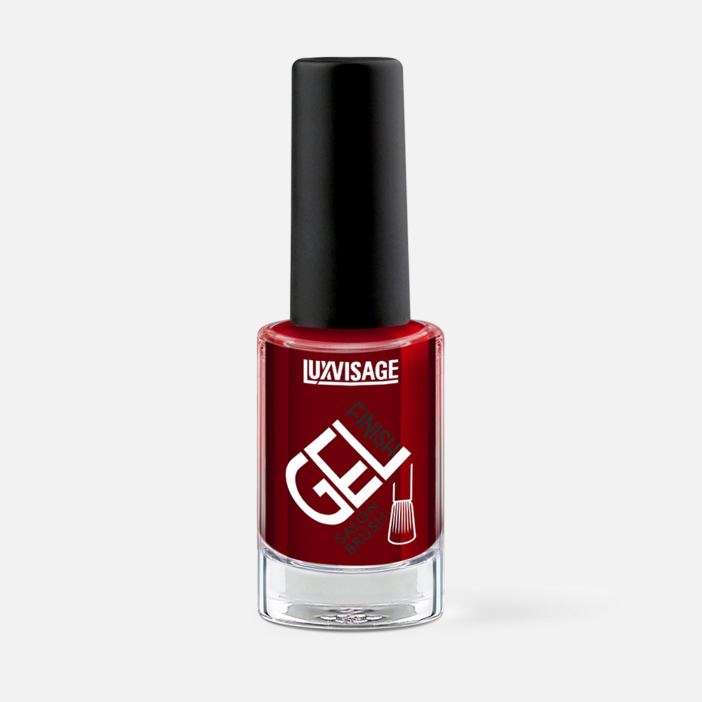 

Лак для ногтей Luxvisage Gel Finish №8 Бордовый, 9 г, 08 бордовый винный