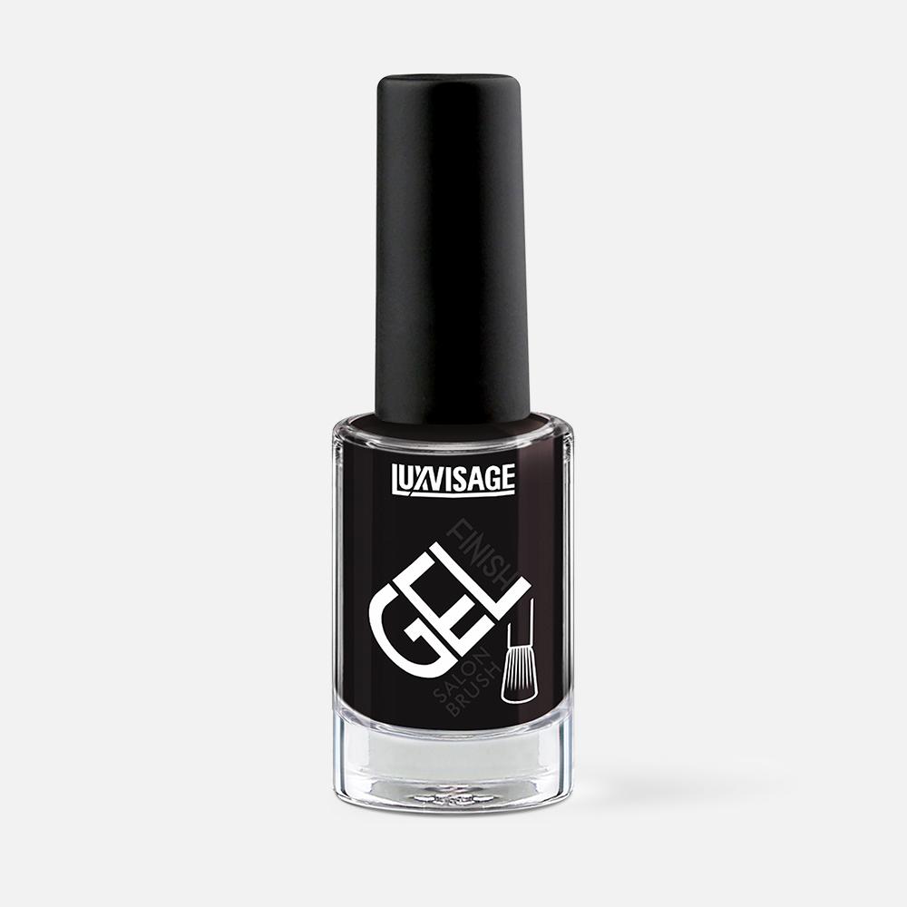 фото Лак для ногтей luxvisage gel finish тон 10 ультрачерный