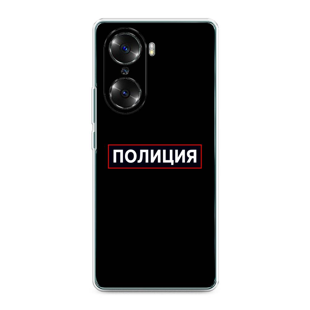 

Чехол Awog на Honor 60 "Police logo", Разноцветный, 6106650-5