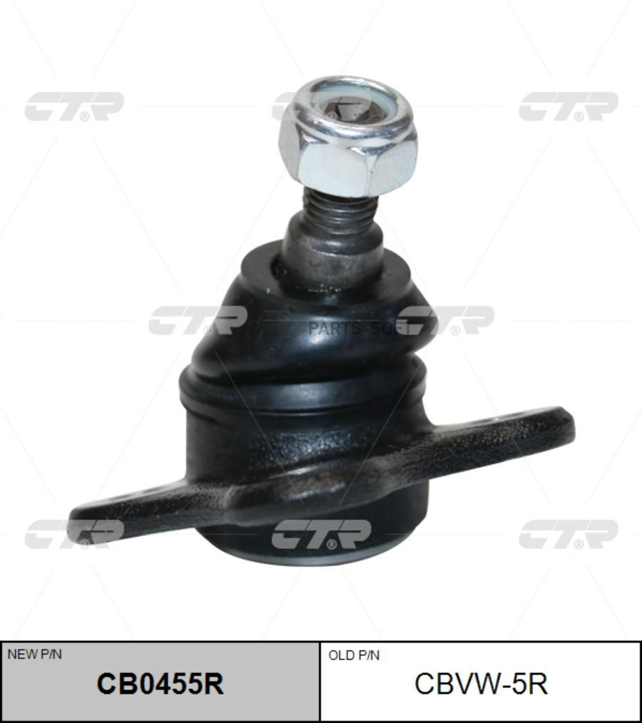 

Опора шаровая VW GOLF IV/BORA/AUDI A3/SKODA OCTAVIA CTR CB0455R