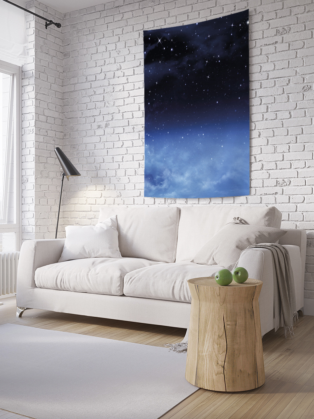 

Вертикальное фотопанно на стену JoyArty Звездное небо 100x150 см, Звездное небо