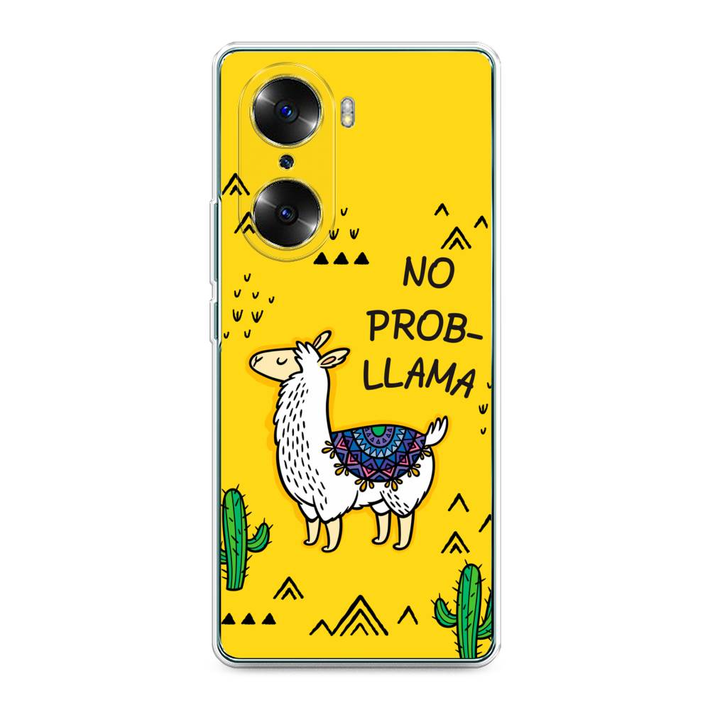 

Чехол Awog на Honor 60 "No probLLama", Разноцветный, 6106650-2
