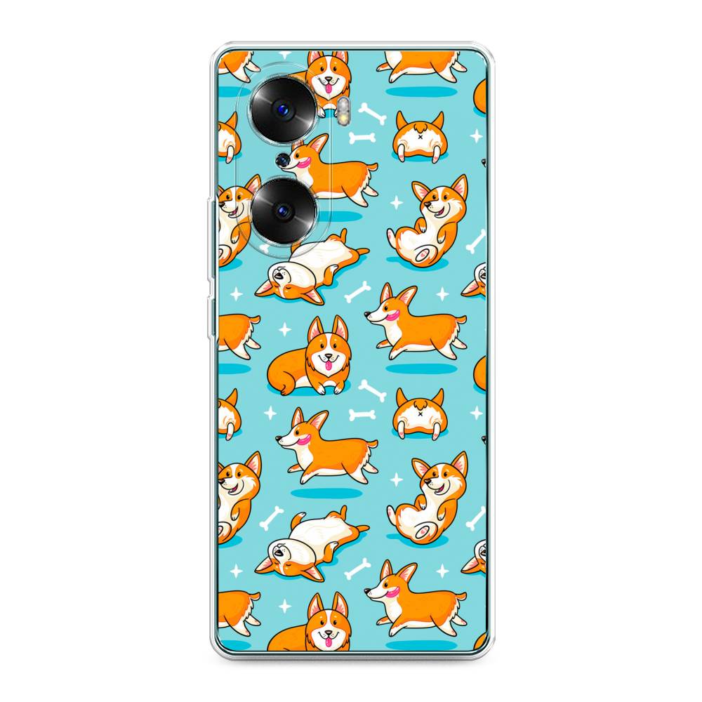 

Чехол Awog на Honor 60 "Веселые корги", Разноцветный, 6106650-2