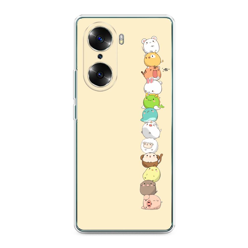 

Чехол Awog на Honor 60 "Питомцы Чиби", Разноцветный, 6106650-2