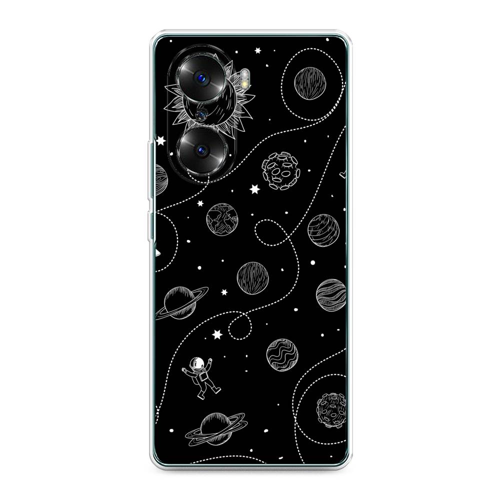 

Чехол Awog на Honor 60 "В невесомости", Разноцветный, 6106650-4