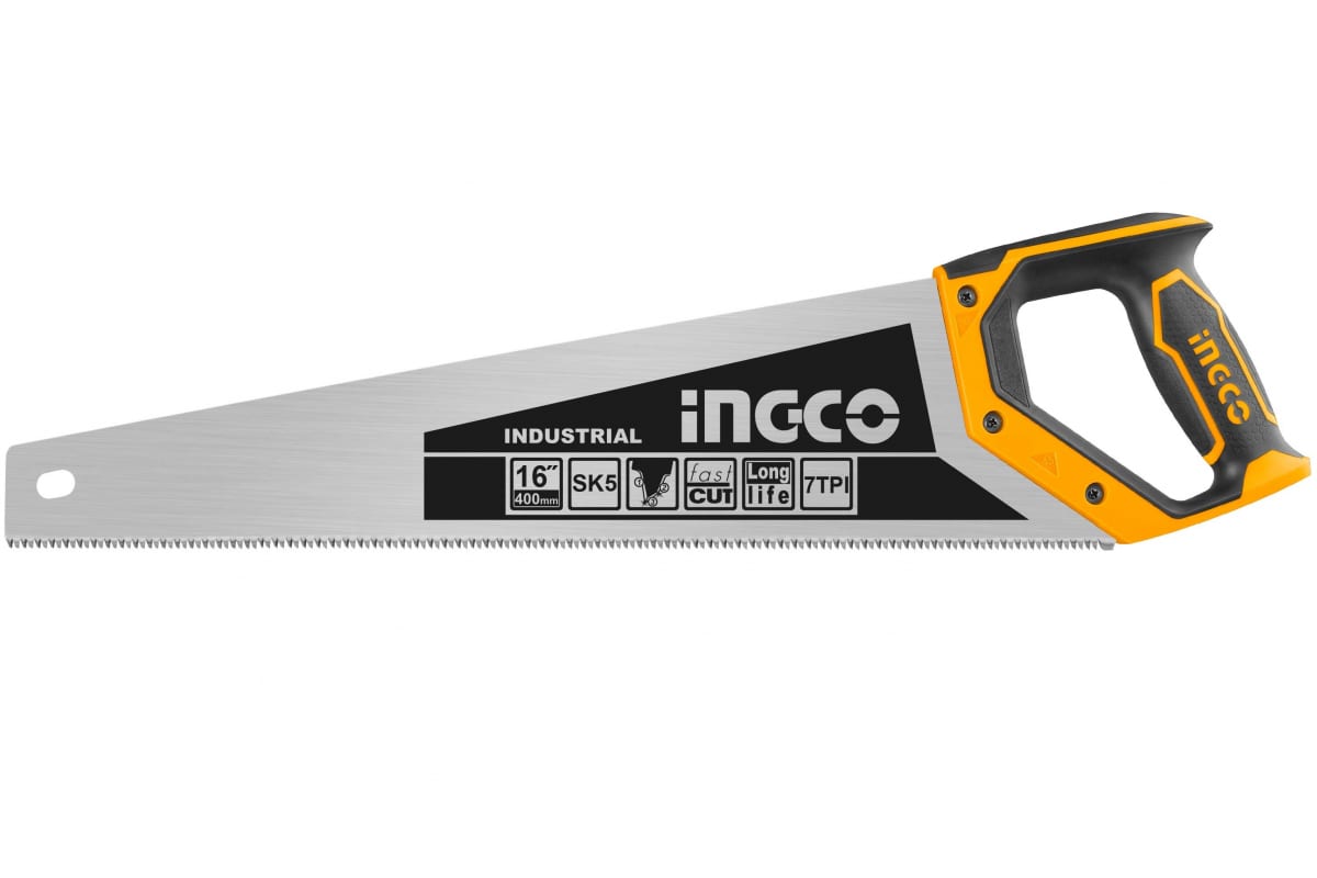 Ножовка по дереву INGCO HHAS28400 тонкогубцы ingco