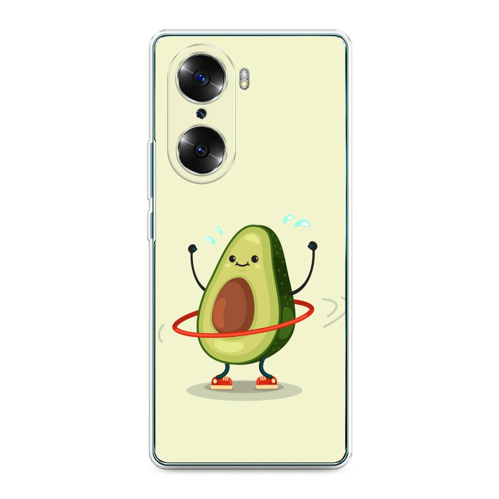 

Чехол Awog на Honor 60 "Авокадо с обручем", Разноцветный, 6106650-10