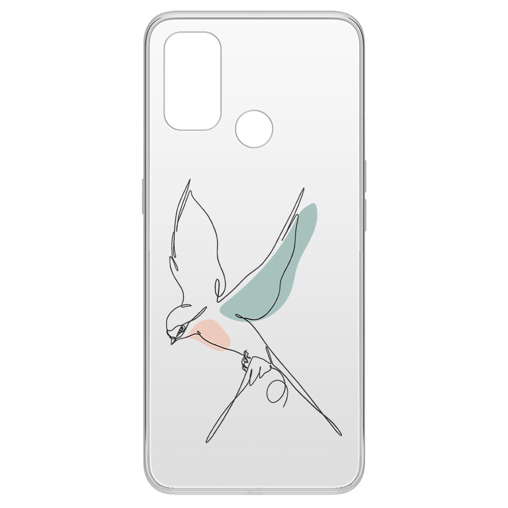 

Чехол-накладка Krutoff Clear Case Полет для Oppo A33 (2020), Прозрачный