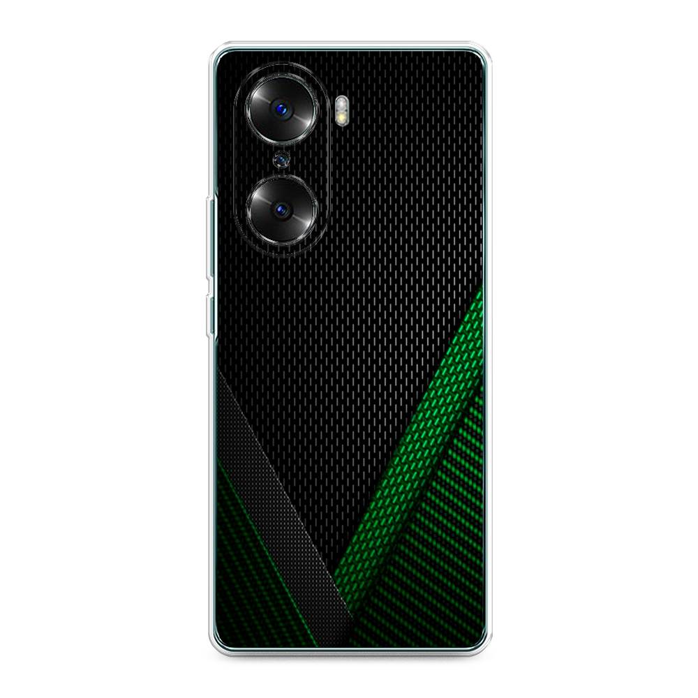 

Чехол Awog на Honor 60 "Зеленый карбон", Разноцветный, 6106650-3