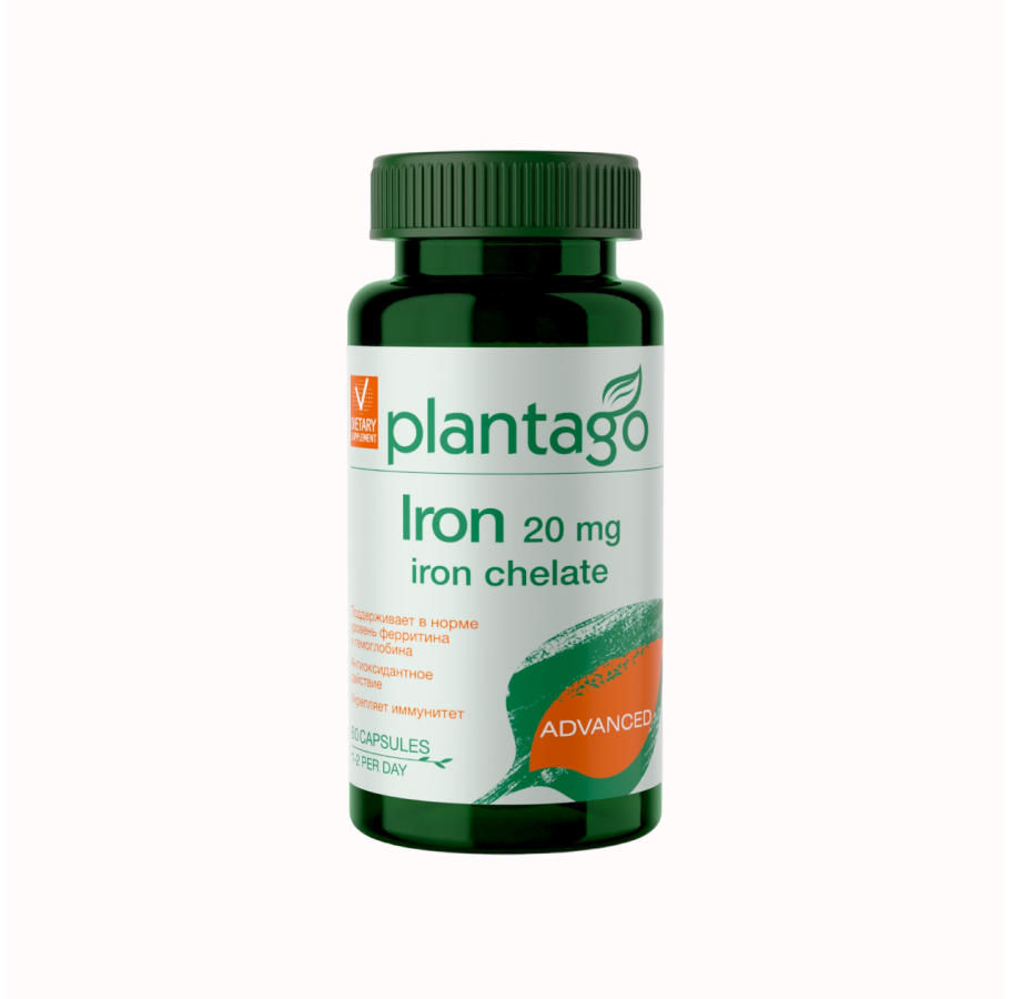 

Prime Kraft Iron 20 мг Chelate 60 капсул