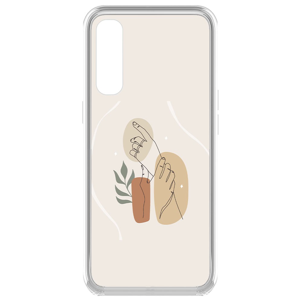 

Чехол-накладка Krutoff Clear Case Тонкость для Oppo Reno3 Pro