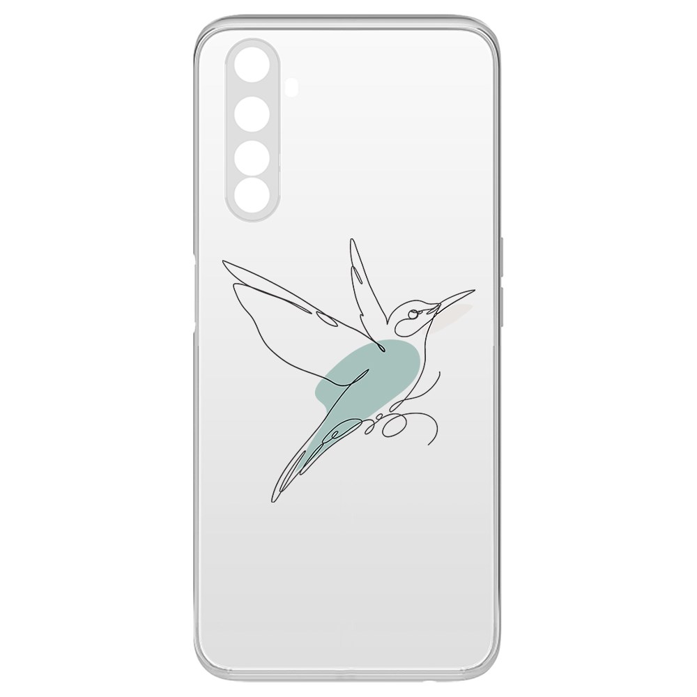 

Чехол-накладка Krutoff Clear Case Легкость для Realme 6