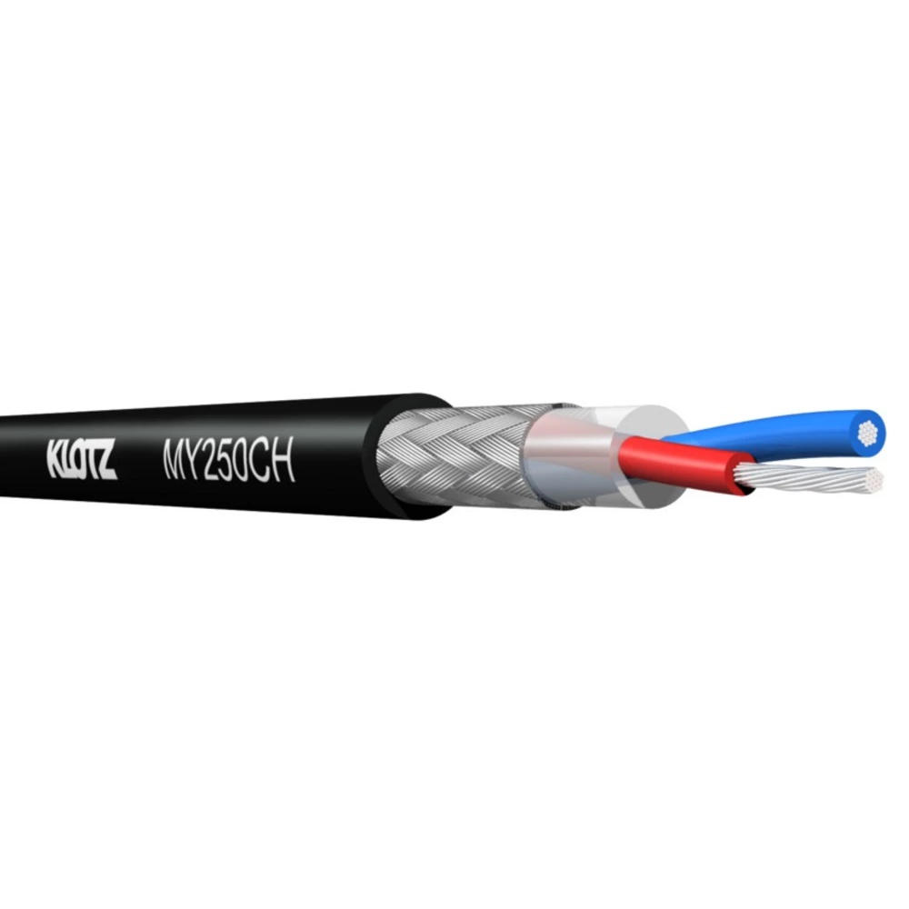 

Кабель микрофонный на метраж KLOTZ MY250CH (12м.), MY250CH (12м.)
