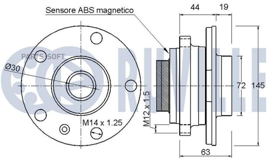 

Ступица Колеса В Сборе Bmw F07 <17/F10 <16/F11 <17/F12 <18/F13/F06/F01-F04/F25/F26