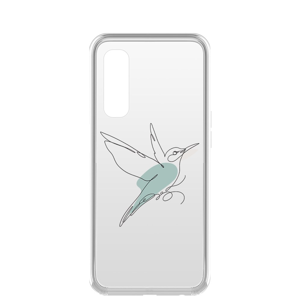 

Чехол-накладка Krutoff Clear Case Легкость для Realme 7
