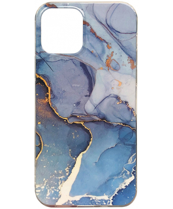 

Клип-кейс Gresso Marble для Apple iPhone 12/12 Pro (голубой), Marble для Apple iPhone 12/12 Pro (голубой)