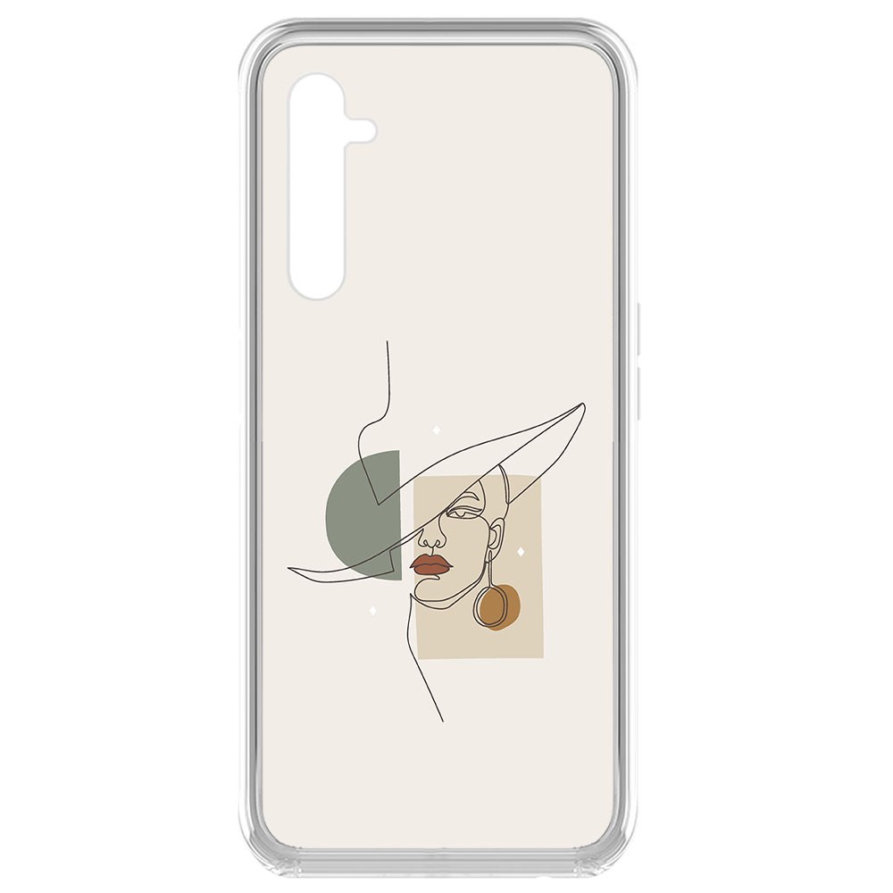 

Чехол-накладка Krutoff Clear Case Стиль для Realme 6 Pro