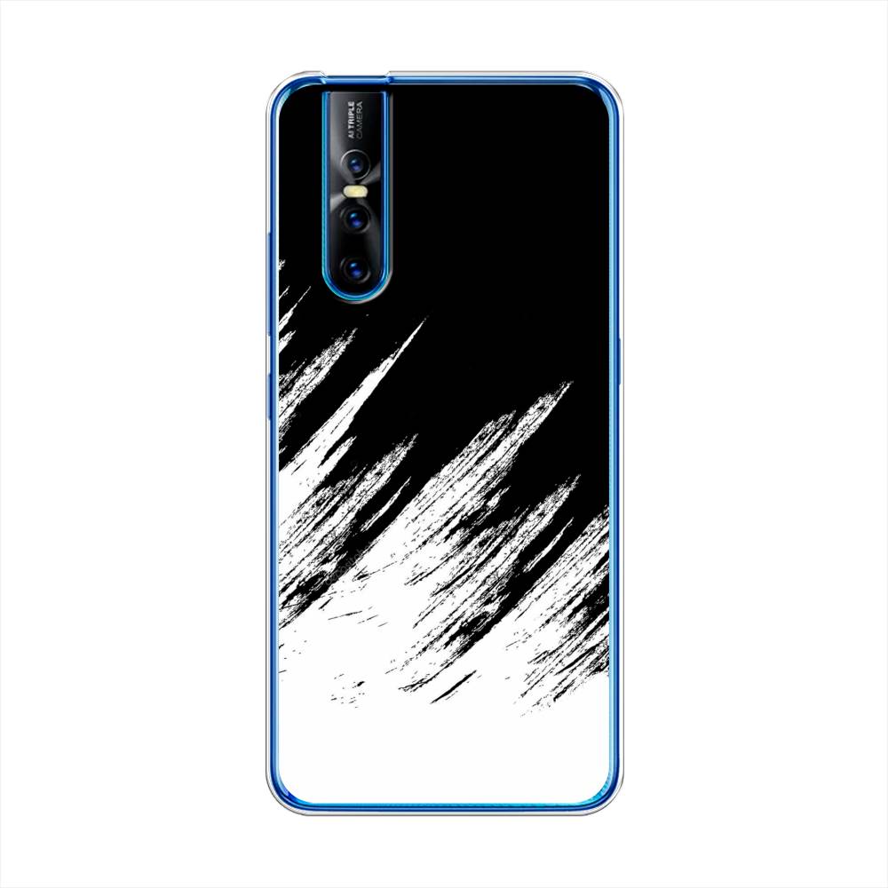 

Чехол Awog на Vivo V15 Pro "Черно белые брызги", Разноцветный, 261150-3
