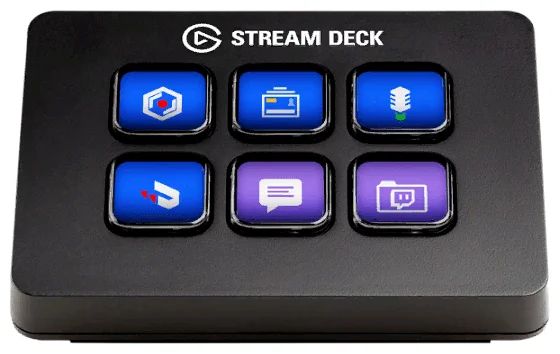 Проводная игровая клавиатура Elgato Stream Deck Mini Black