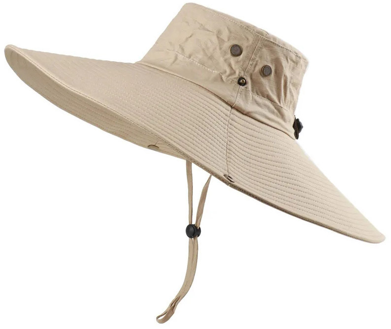 Шляпа унисекс Skully Extra wide Brim sand, р.55-59