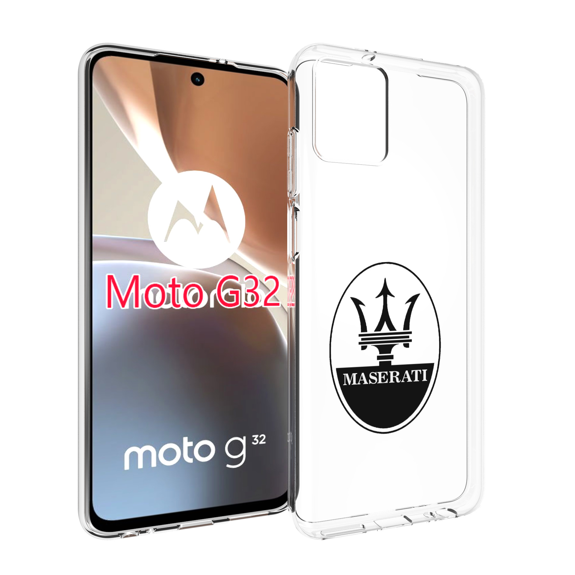

Чехол MyPads maserati-4 для Motorola Moto G32, Прозрачный, Tocco