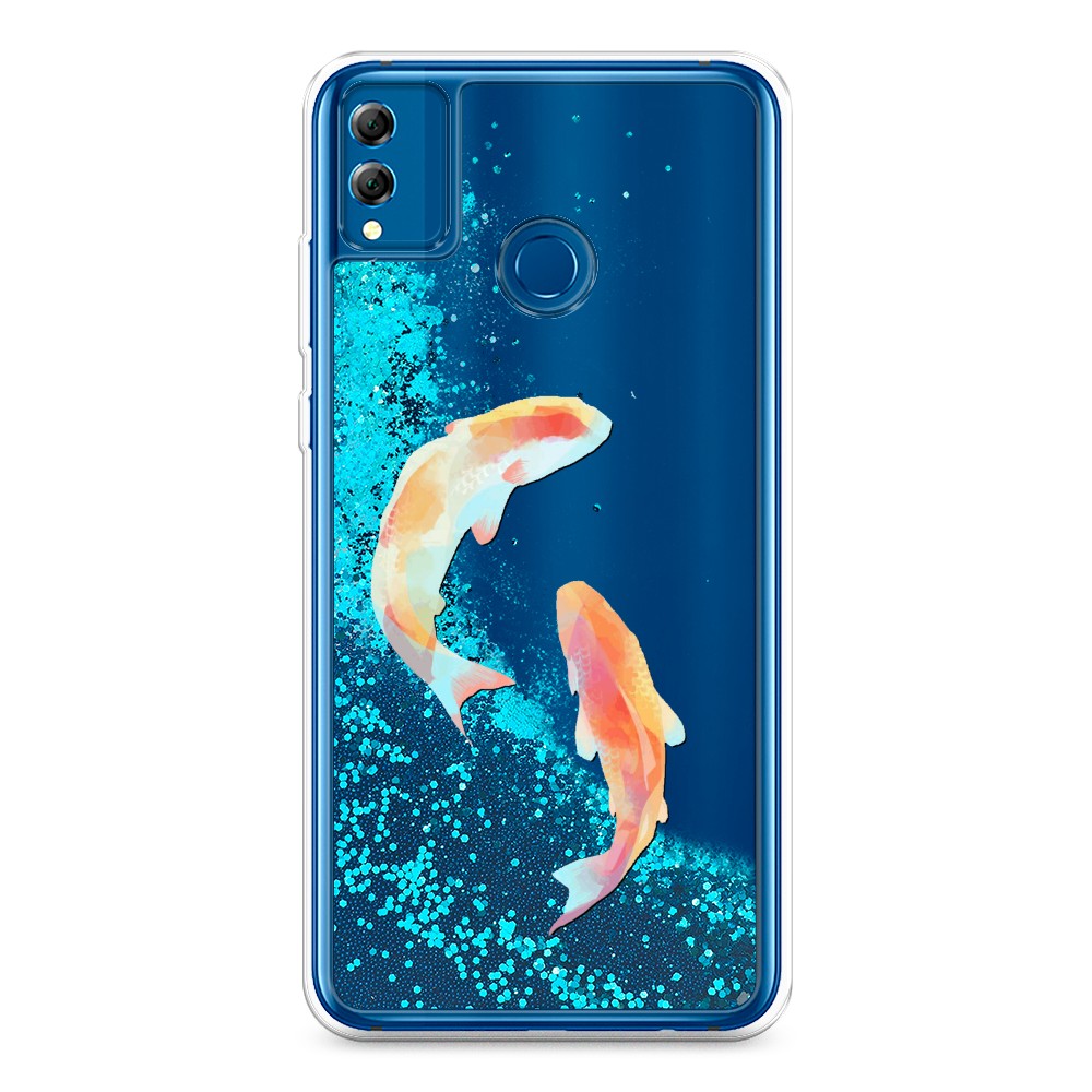 

Чехол Awog на Honor 8X "Акварельные карпы", Разноцветный, 66793-1