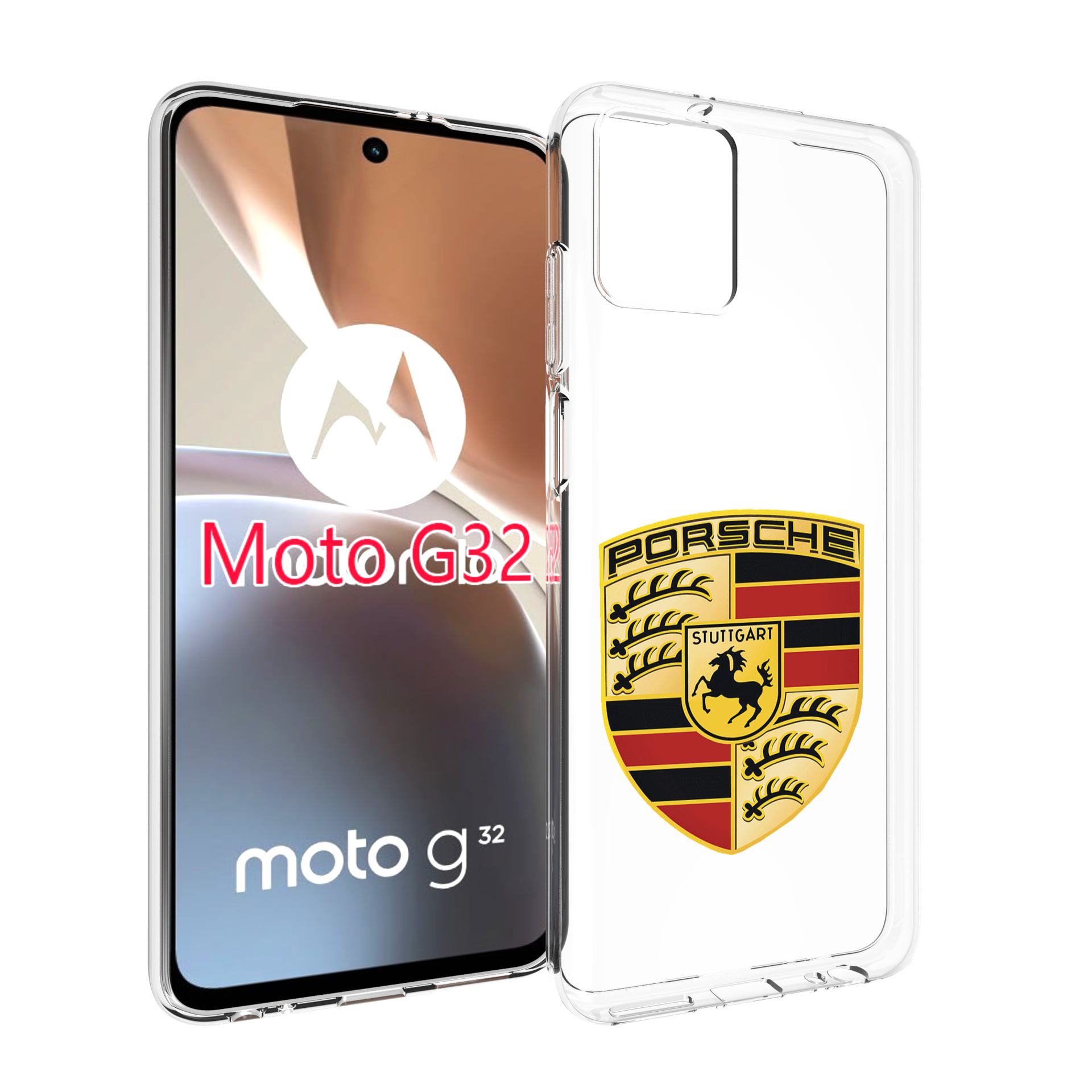 

Чехол MyPads porsche-5 мужской для Motorola Moto G32, Прозрачный, Tocco