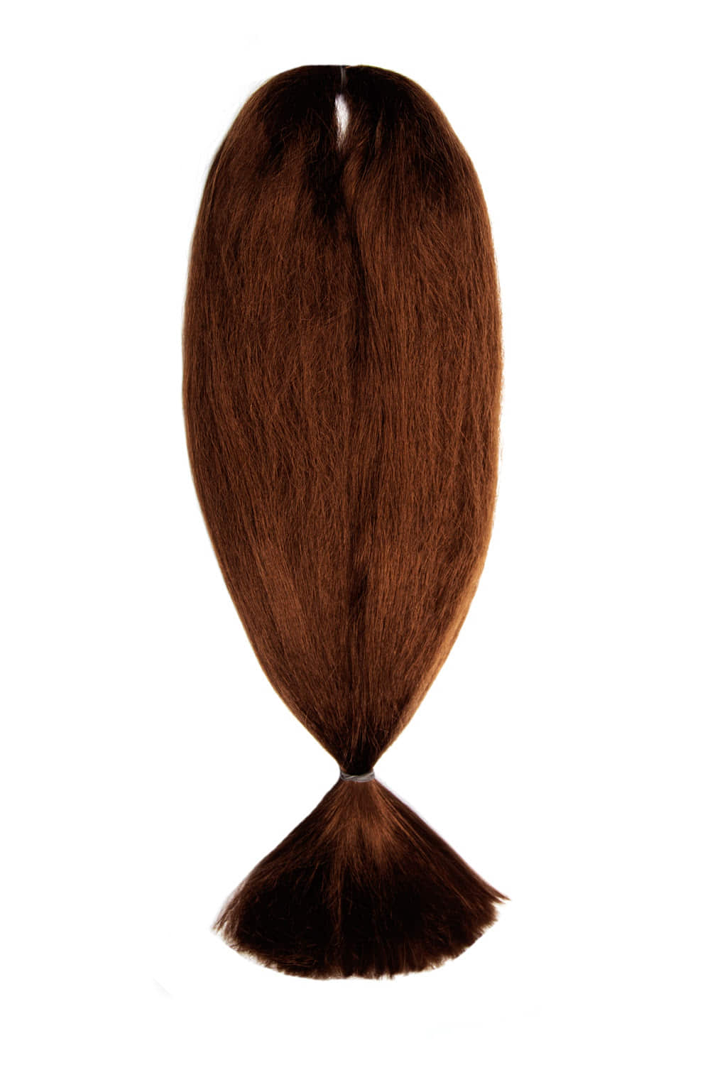 Канекалон АИДА 33 Темно коричневый с баклажаном