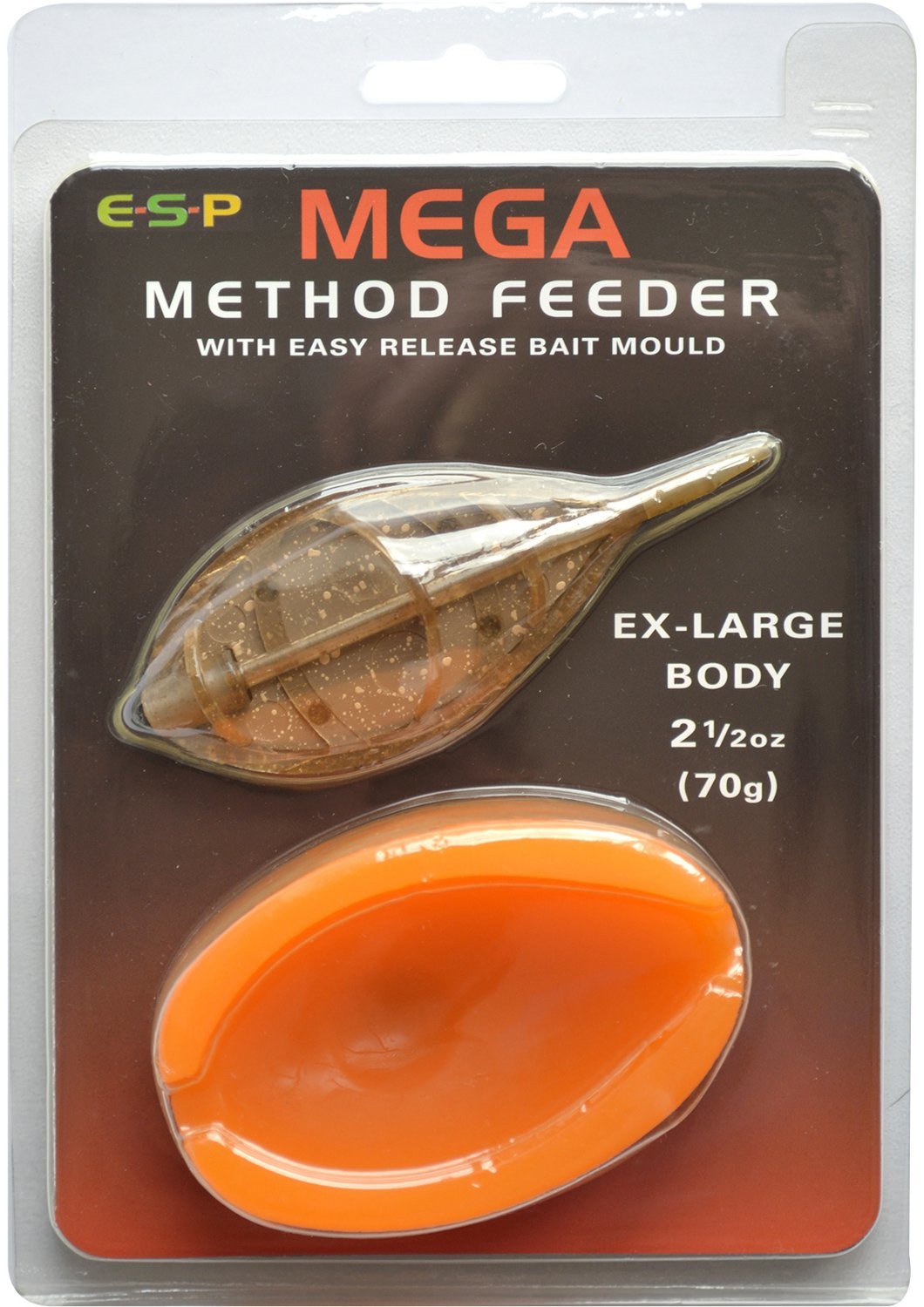

Фидерная кормушка ESP Mega Method Feeders Xlarge капля, 70 г