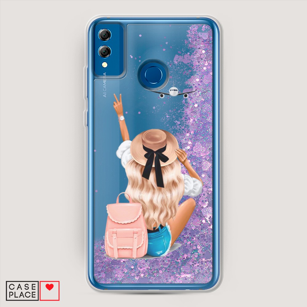 

Чехол Awog на Honor 8x "Автостопом самолетом", Разноцветный, 66792-1