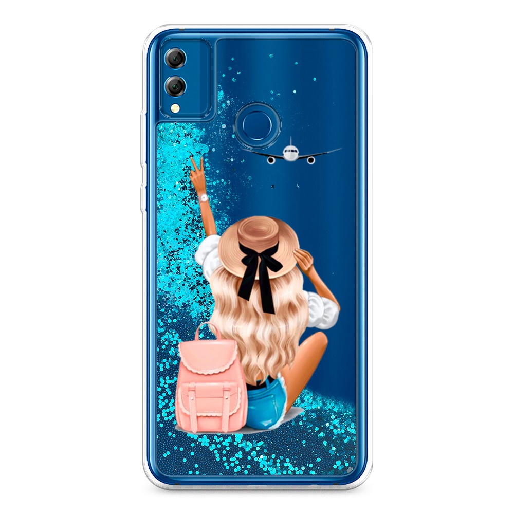

Чехол Awog на Honor 8X "Автостопом самолетом", Разноцветный, 66793-1