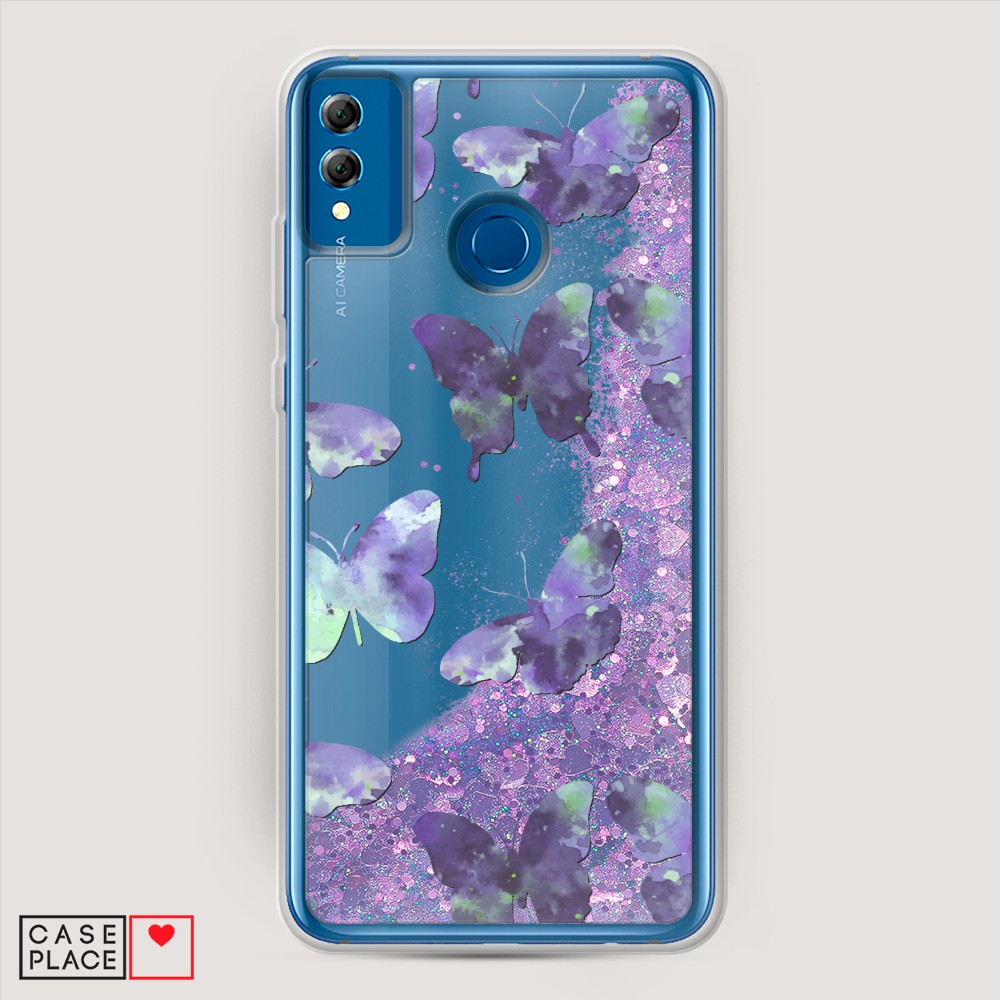 

Чехол Awog на Honor 8x "Бабочки отпечатки", Разноцветный, 66792-1