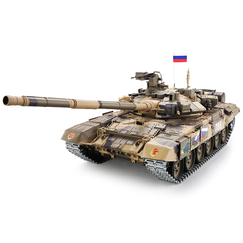 

Радиоуправляемый танк Heng Long T-90 Original V7.0 2.4G 1/16 RTR, Камуфляж