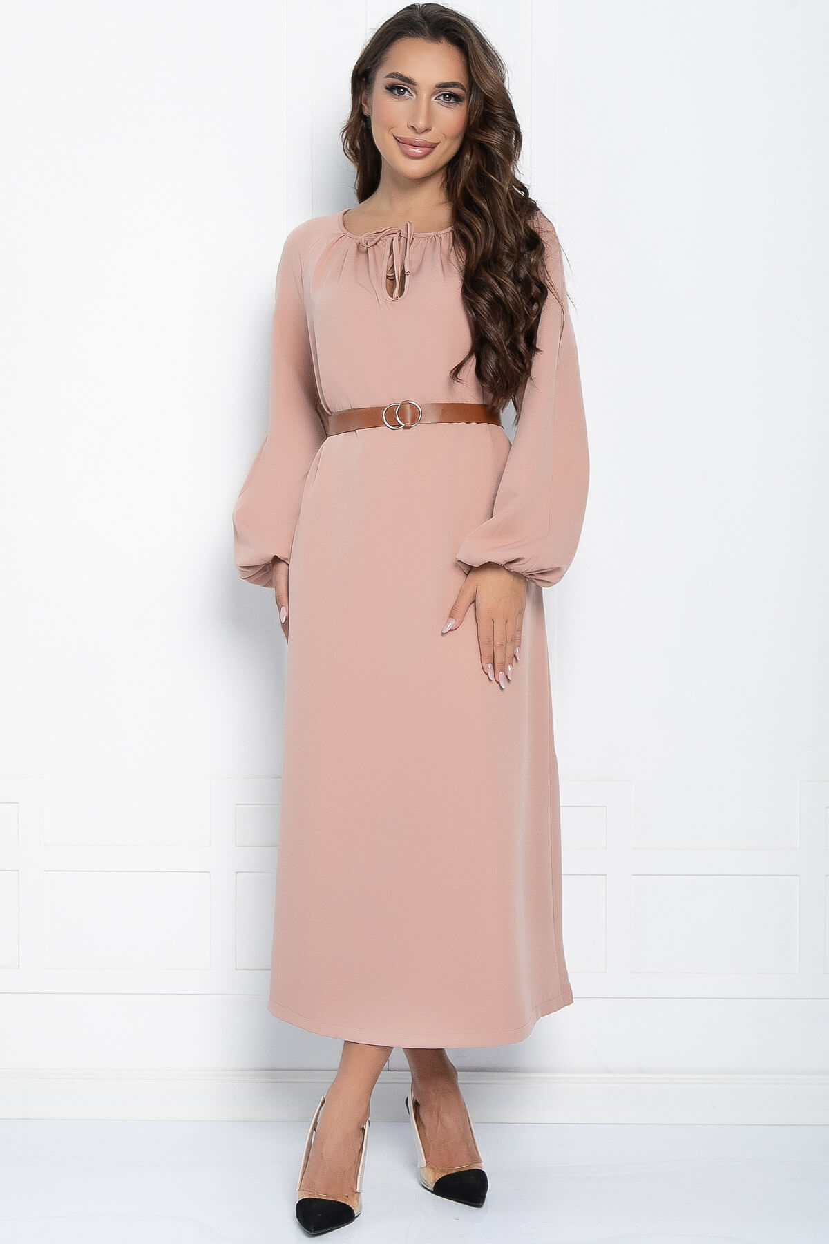

Платье женское LT Collection Аура розовое 44 RU, Розовый, Аура